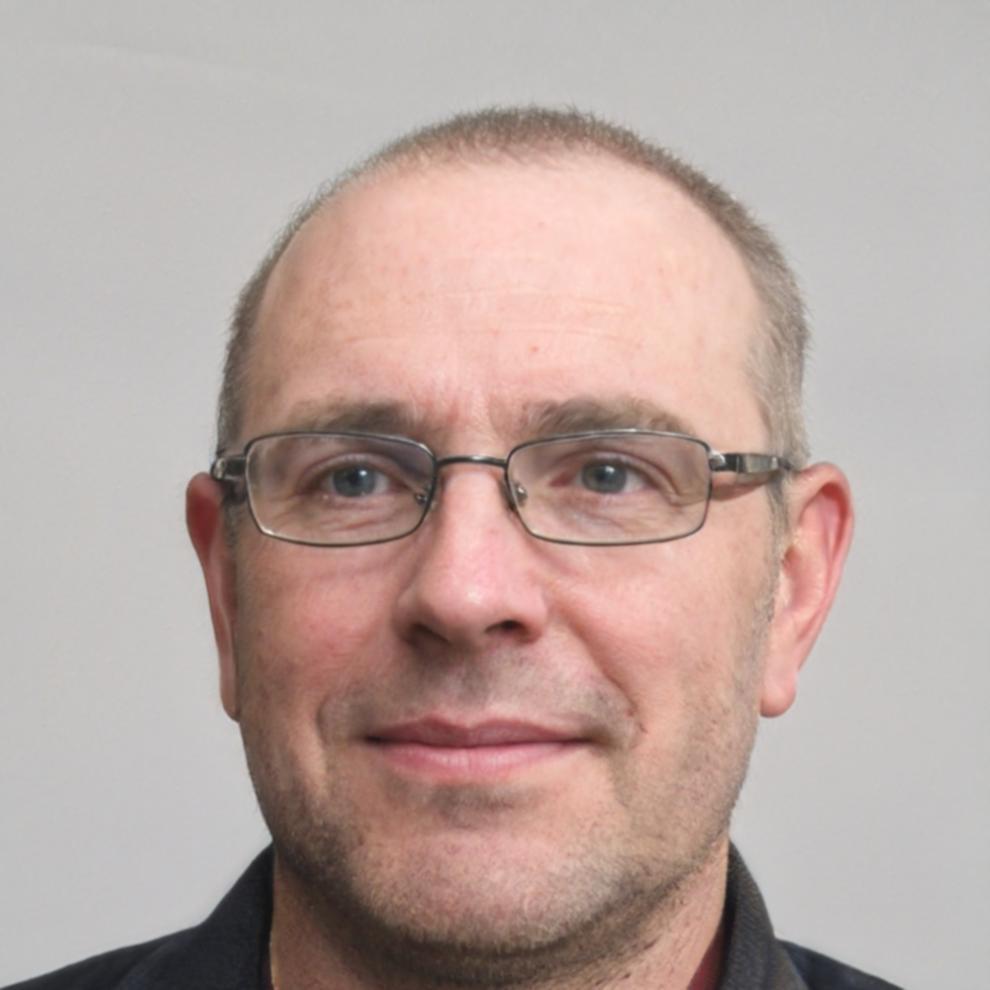 Professional financial educator portrait